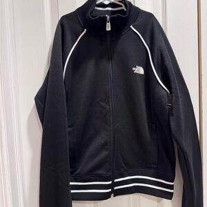 The North Face Black Track Jacket size L